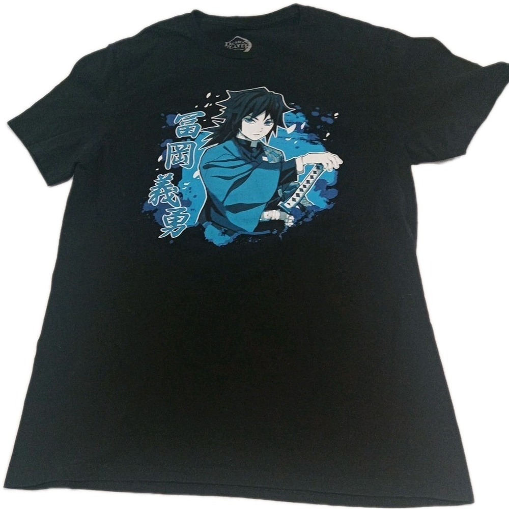 Giyu Tomioka Demon Slayer Graphic Tee Size M